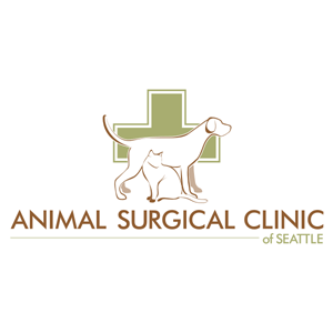 logo for an animal surgical clinic in Seattle